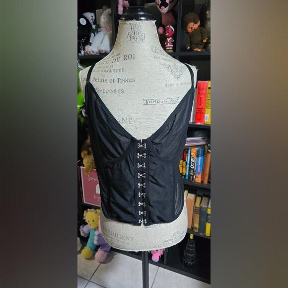 Widow Eat Your Words Corset Top - Picture 1 of 2
